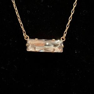 Catherine Popesco Rectangle Necklace